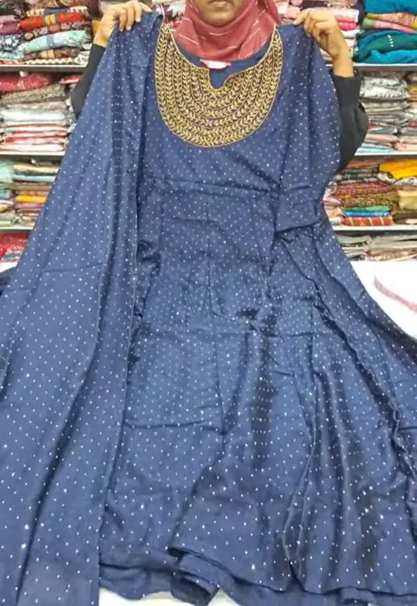 Silk Anarkali Kurti with Dupatta | KS1057